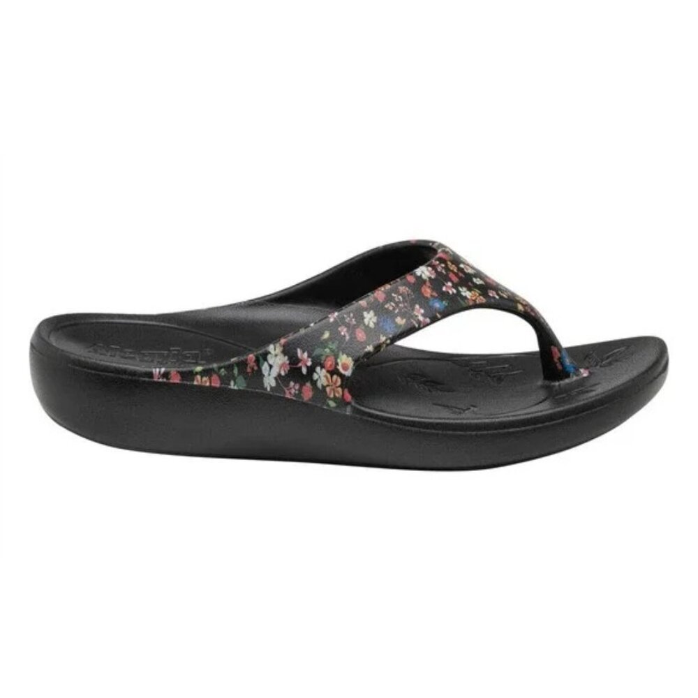 NWT Alegria Ode Kindred Sandal Foam Women's Recovery Thong 8 8.5 38 w/ Keychain